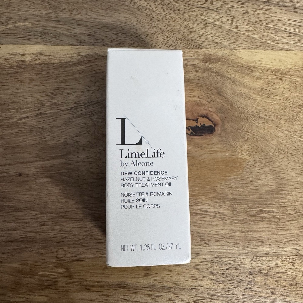 LimeLife by Alcone Dew Confidence Hazelnut & Rosemary Body Treatment Oil 1.25 oz